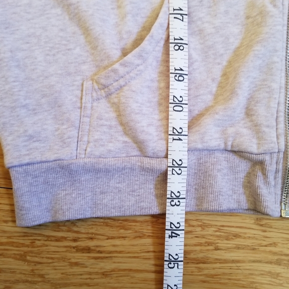 Women's H&M Basic Full Zip Hoodie Size Large - Picture 6 of 8